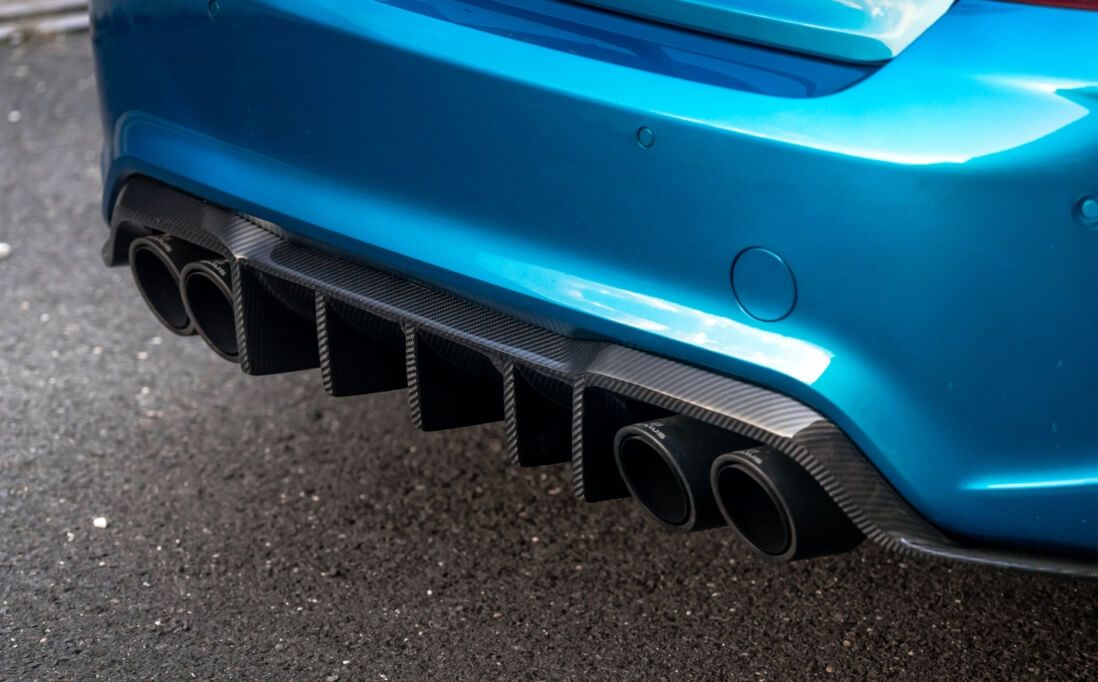 BMW M4 Carbon Teile Diffusor Spoiler